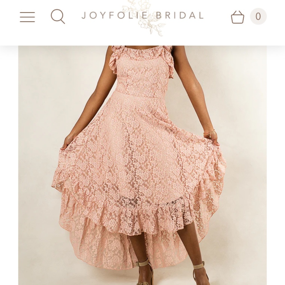 Joyfolie summer bridesmaid dress.